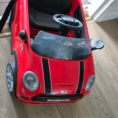 mini cooper play push car