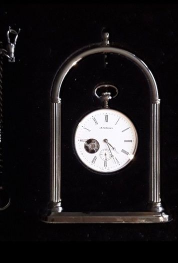 d'Alton Pocket Watch and Stand Set