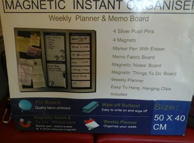 magnetic instant organiser