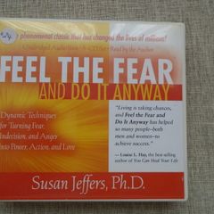 Feel the Fear...Audio book,Susan Jeffers, CD, Non fiction,