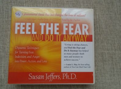 Feel the Fear...Audio book,Susan Jeffers, CD, Non fiction,