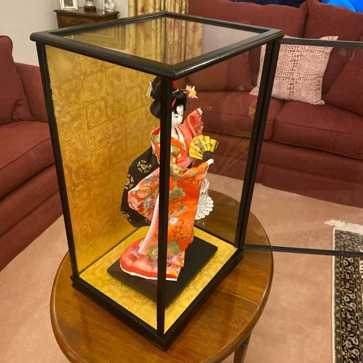Rare japanese geisha ornament
