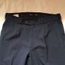 Meyer stretch chinos Size 34/32 navy zip fly in like new condition Image 4