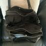 Fossil black leather shoulder bag Image 6