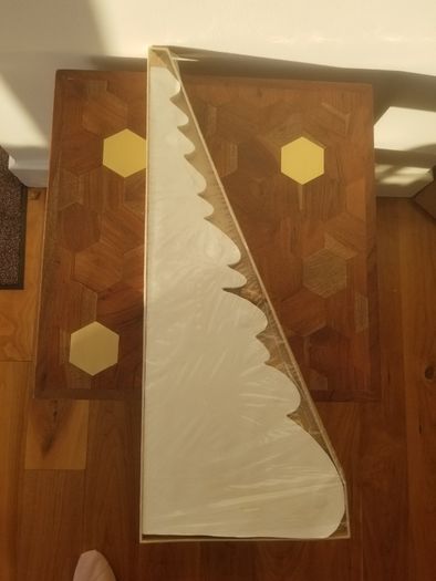 Large paper Christmas tree, Arket, 71cm high
