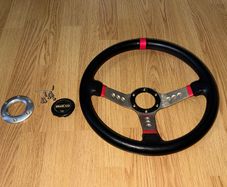 Car Deep Dish Sports Steering Wheel
