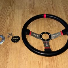 Car Deep Dish Sports Steering Wheel