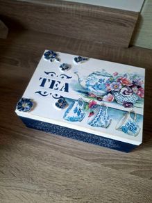 Wooden Tea Box