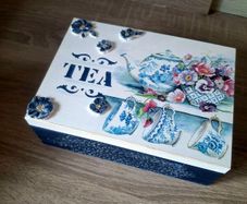 Wooden Tea Box