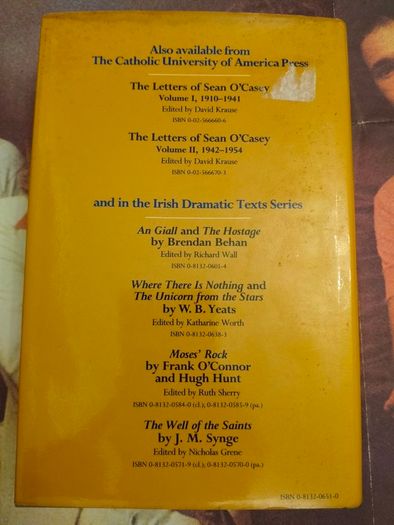 The Letters Of Sean O'casey Volume Iii: 1955-1958