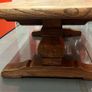 Rustic Solid Wood Trestle Coffee Table Image 2