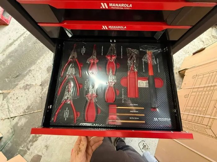 Manarola 7 Drawer Tool Chest - Full Professional Set