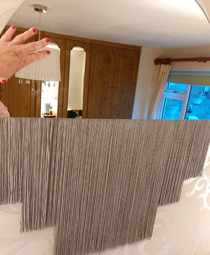 Art Deco Style Fringed Mirrors