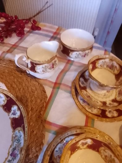 Vintage Royal Albert Bone China Lady Hamilton tea set 20pirce
