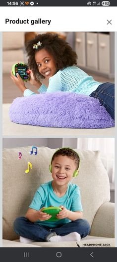 Green Leapfrog Rockit Twist Educational Learning Game toy console handheld