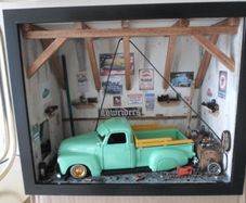 Model Car Garage Chevy 3100 Pickup Unique Gift