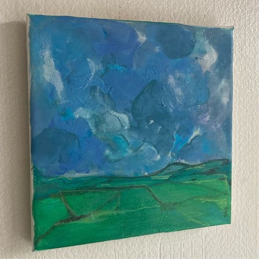 Original Abstract Painting Irish Art Original Landscape Art minimalist abstract art Jano Art