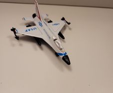 Diecast Toy Airplane