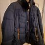 M&S Warm Navy Coat, size XL Image 2