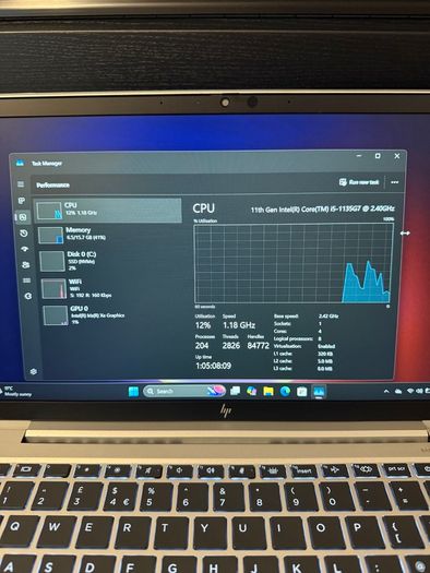 Hp Elitebook 830 G8 Laptop I5/16gb/256ssd/fhd