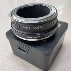 K&F Concept Lens adapter Nikon F to Canon eos R