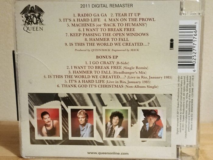Queen The works 2011 2 CD Deluxe Edition, Remastered