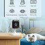Indoor Camera, Security Camera, 1080P Cameras House Security, CCTV Camera, Home Security Camera, Motion/Sound Detection, 2-Way Audio, Night Vision, APP Control, Real-Time Alert Image 5