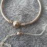 Pandora, sterling silver,bangle and necklace Image 2