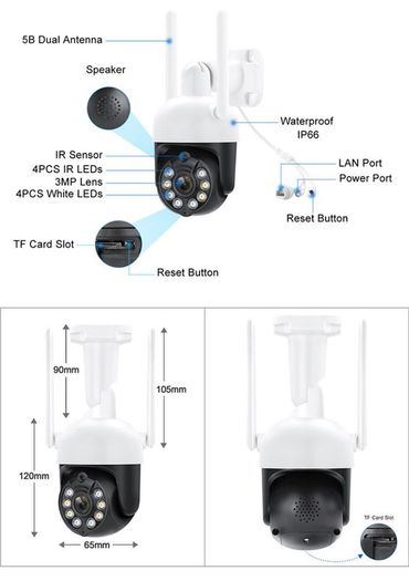Wireless NVR CCTV Camera