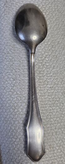Vintage Arthur Krupp Berndorf Silver-Plated Child's Spoon - Little Red Riding Hood (c.1920s-1930s)