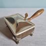 Vintage  F.B. ROGERS Silver Co. Cigarette Butler Image 2