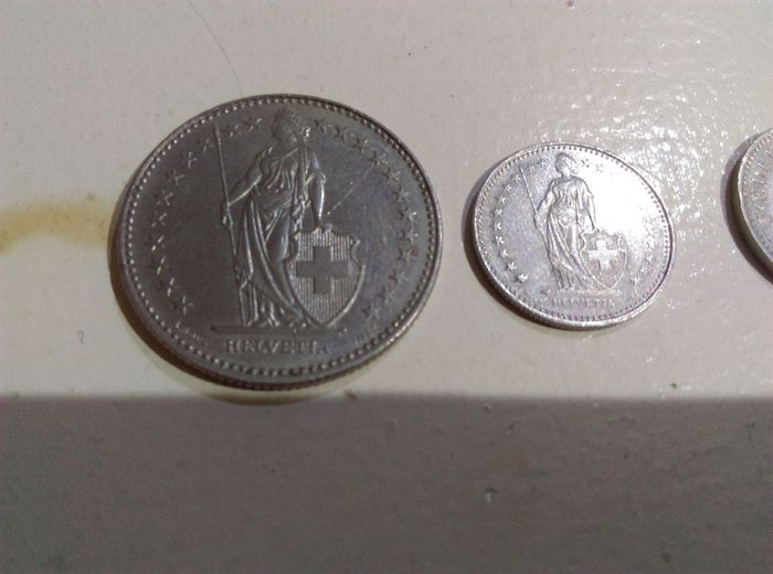 Switzerland Set Of 5 Coins