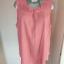 BNWT George salmon embroidered collar blouse size UK18 EU46 Postage included Image 5