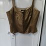 Betty Barclay Gold Linen LinedTop Image 3