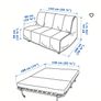 2 seat sofa bed Image 3