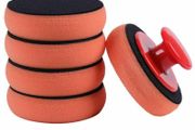 6 Pcs Set Car Wax Washing Polishing Sponge Cleaning Foam Kit Microfiber Applicator Pad Gripper Handle Car Styling Tool