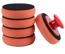 6 Pcs Set Car Wax Washing Polishing Sponge Cleaning Foam Kit Microfiber Applicator Pad Gripper Handle Car Styling Tool