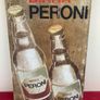 Peroni Beer Genuine Metal sign 50's 60's Image 2