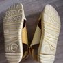 Camper TWINS Women Sandals size 41 Yellow and White Leather, Model K200157-037 Image 2