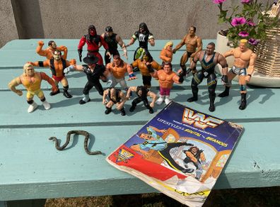 WWF Hasbros and Jakks