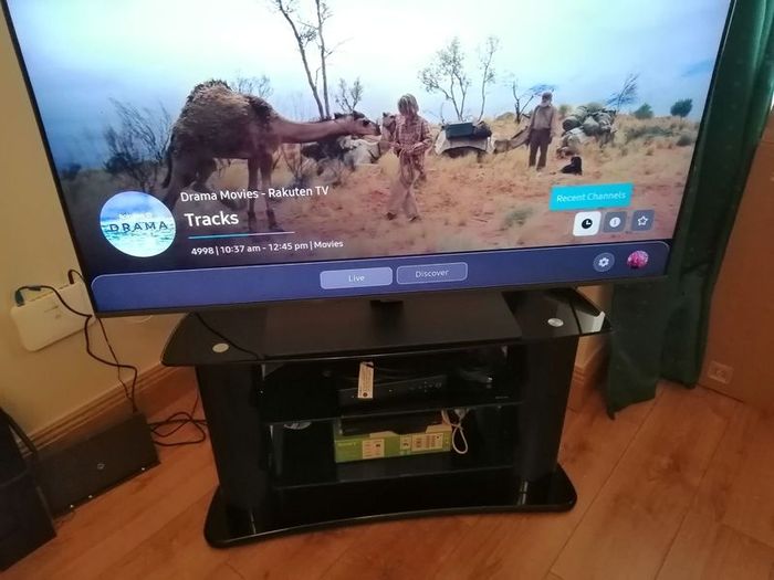 Glass TV Stand