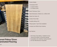 12 mm Laminate flooring