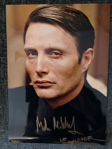 Signed Photo of Mads Mikkelsen