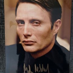 Signed Photo of Mads Mikkelsen