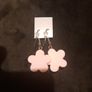 pink daisy earrings Image 2