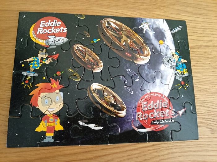 Eddie Rocket's Jigsaw Puzzle.