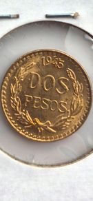 2 pesos gold coin
