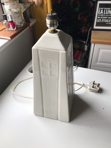 Belleek lamp base