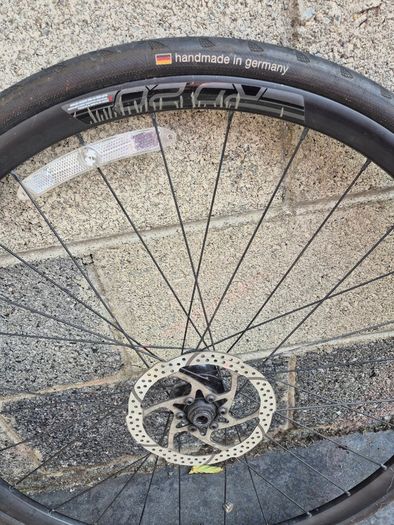 Disc wheel set