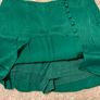 Zara Green Mini Skirt Image 3